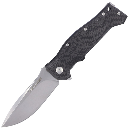 Viper Ten Carbon Fiber, Satin N690 by Fabrizio Silvestrelli Knife (V5922FC)