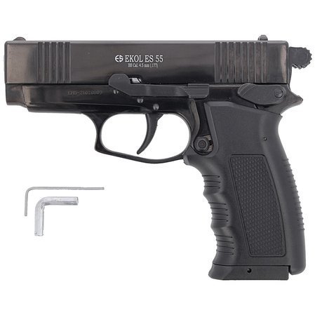 Voltran CO2 Air Pistol .177 / 4.5mm BB (EKOL ES 55 BLACK)