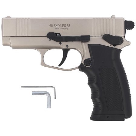 Voltran CO2 Air Pistol .177 / 4.5mm BB (EKOL ES 55 SATIN)