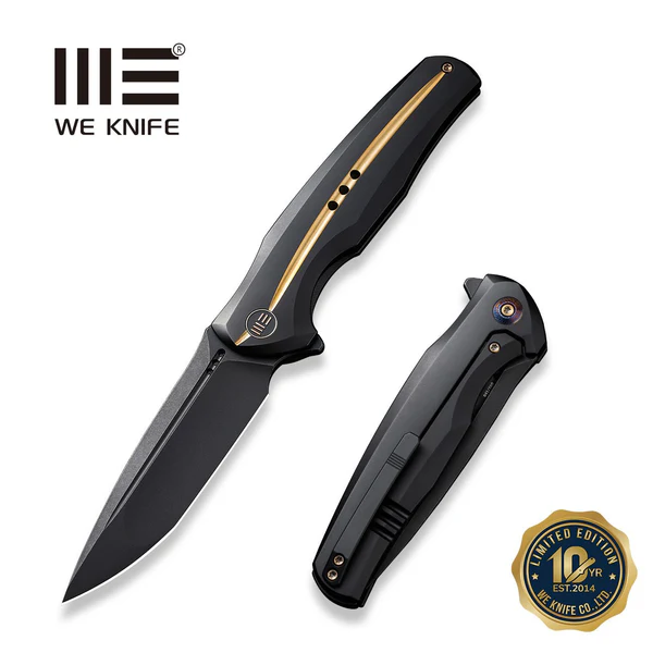 WeKnife 601X LE No 141/150 Black Titanium, Black Stonewashed CPM 20CV (WE01J-1)