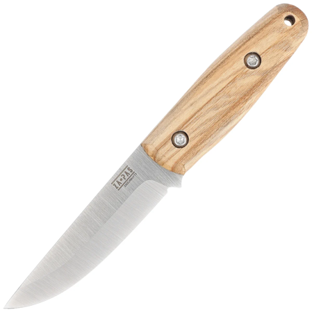 Za-Pas Knife Modern Pukko XS Ash Wood, Satin X50CrMoV15 (PK-J-X50)