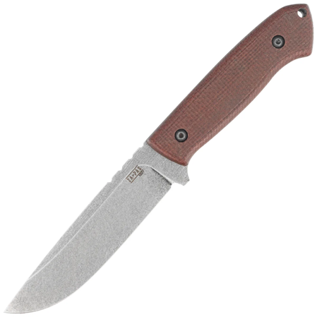 Za-Pas Knives Ultra Outdoor Brown Micarta, Black Cerakote O2 (UO-CE-M-BR)