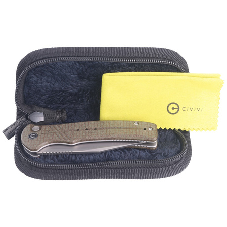 CIVIVI Cogent Green Micarta, Bead Blasted (C20038D-5)