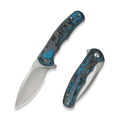 Nóż składany Civivi Mini Praxis Limited Edition Arctic Storm Fat Carbon, Satin CPM S35VN (C18026CB-1)