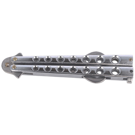 Otwieracz do butelek Herbertz CJH Balisong, Chrome (44078 - 571113)
