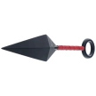 Martinez Albainox Training Knife Maroon Cord, Black Zamak (32678)