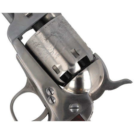 Pietta Revolver 1851 Colt Navy Yank Old Silver Steel .36 (YANOS36)