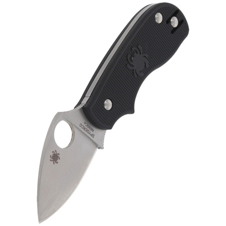 Nóż składany Spyderco Squeak FRN Black Plain (C154PBK)