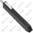 Nóż automatyczny OTF TacKnives Takcom Barracuda Carbon Fiber / Aluminium, Double Edge Satin D2