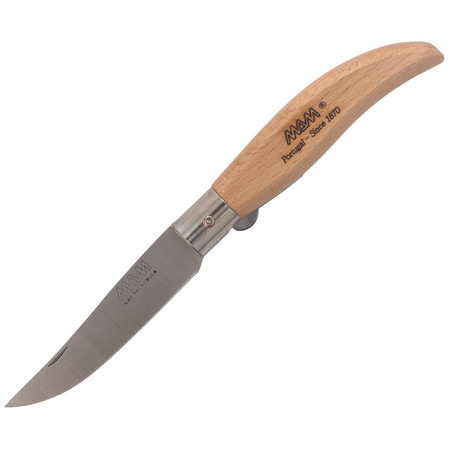 MAM Iberica Big knife with lock, Light Beech Wood 90mm (2016-LW)