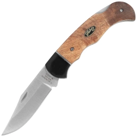 Herbertz CJH Knife Burl Wood, Satin 420 (337612)