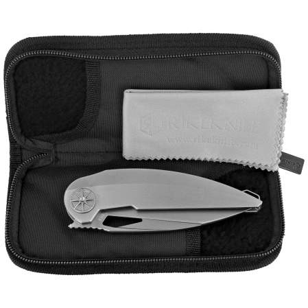 Rike Knife Tissot 2 Titanium, Bead Blasted M390 (RK-Tissot 2-P)