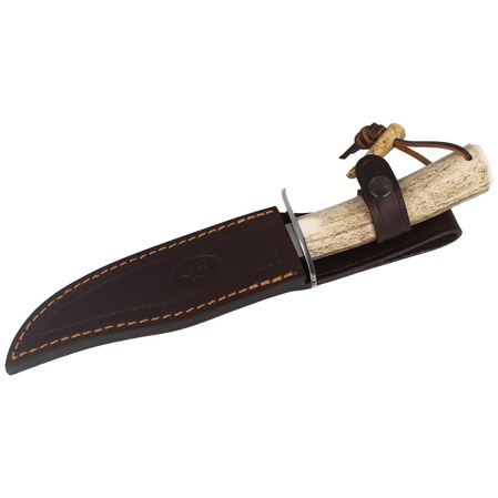 Muela Gred-16 Deer Stag Knife, Satin X50CrMoV15