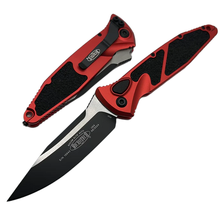 Microtech Socom Elite Auto S/E Knife Red Aluminium, Black M390 by Tony Marfione (160A-1RD)