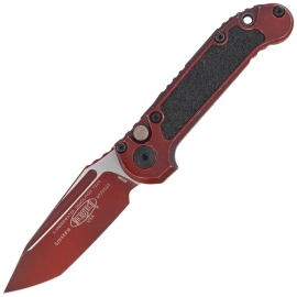 Nóż automatyczny Microtech LUDT Gen III T/E Weathered Crimson Aluminium, Weathered Crimson M390MK by Tony Marfione (1136-1WCM)