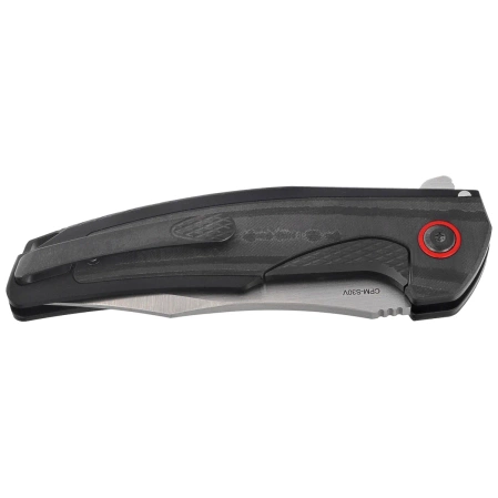 Reate Jack Jr. Knife Black Aluminium, Satin S30V (Jack Jr. BKAL SAT RDAL)
