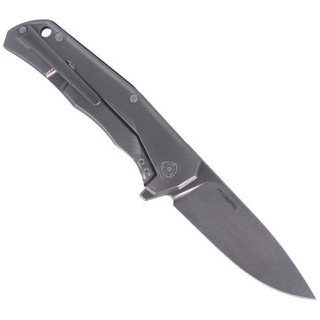 LionSteel T.R.E. G10 Black / Stone Washed Blade (TRE GBK)