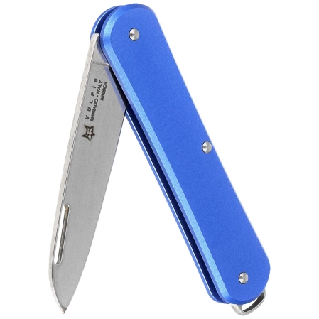Scyzoryk Fox Vulpis Sky Blue Aluminium, Polished N690Co (FX-VP130 SB)