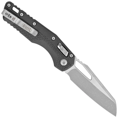 Microtech MSI S/E Ram-Lok Black Tri-Grip Polymer, Apocalyptic M390MK by Tony Marfione (210T-10APPMBK)