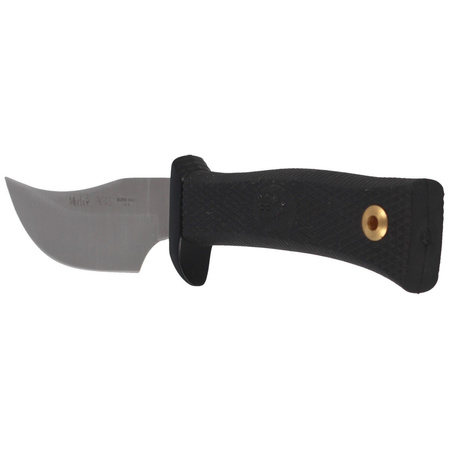 Muela PIK-AS Knife Black Rubber, Satin 420H