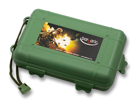 Skrzynka survivalowa Barbaric 180x110x50mm, Green ABS (34162)