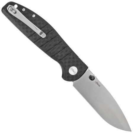 Nóż składany Bestechman Goodboy Black Shredded G10, Stonewashed/Satin D2 by Keanu Alfaro (BMK04K)