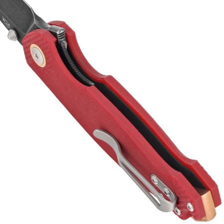 Nóż składany Viper Katla LE No 091/150 Red G10, Dark Stonewashed M390 by Jesper Voxnæs/Jens Ansø (V5984GR3D)