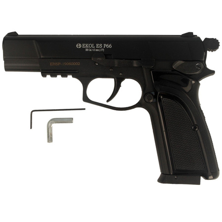 Pistolet wiatrówka Voltran Ekol ES P66 Black 4.5 mm