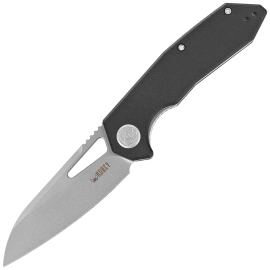 Nóż składany Kubey Vagrant Black G10, Sand Blasted 14C28N by Maksim Tkachuk (KU291N)