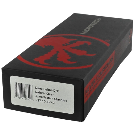 Nóż automatyczny OTF Microtech Dirac Delta D/E Natural Clear Aluminium, Apocalyptic M390 by Tony Marfione (227-10APNC)