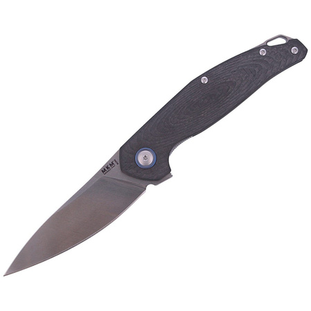 MKM Goccia Knife Carbon Fiber, Satin M390 by Jens Ansø (MKGC-CF)