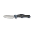 WeKnife 702XI LE No 148/150 Blue Integral Titanium/Shredded Carbon Fiber, Satin M390 (WE07B-1)