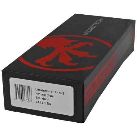 Nóż automatyczny OTF Microtech Ultratech Gen III ZBP S/E Natural Clear Aluminium, Black M390MK by Tony Marfione (1121-1NC)