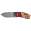 Martinez Albainox Bear Hunting Knife Zebra Wood, Satin 3Cr13MoV (25079GR622)