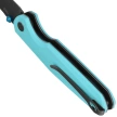 Nóż składany Bestechman Velix Light Blue G10, Grey PVD 14C28N by Ostap Hel (BMK07D)