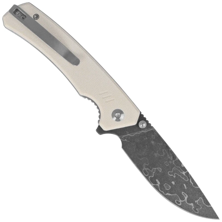 Nóż składany Civivi Merit Ivory G10, Damascus (C24012-DS1)