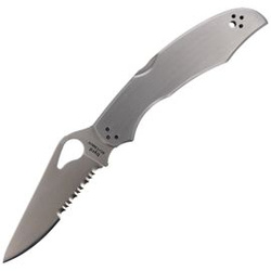 Spyderco Byrd Cara Cara 2 Stainless, CombinationEdge (BY03PS2)