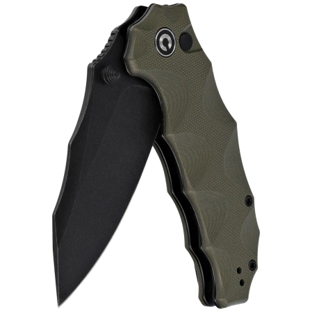 Nóż składany Civivi Natterjack OD Green G10, Black Stonewashed 14C28N (C24028-1)