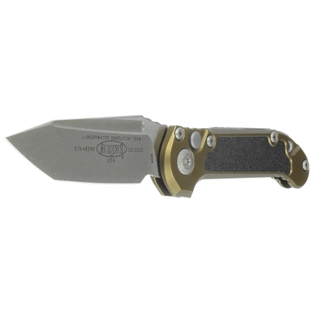 Nóż automatyczny Microtech LUDT Gen III T/E OD Green Aluminium, Apocalyptic M390MK by Tony Marfione (1136-10APOD)