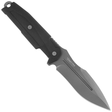 K25 RK-32499 RAH-66 Knife Black Rubber, Titanium 7Cr17Mov