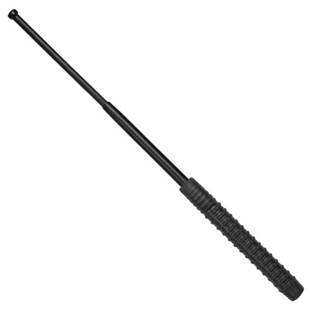 ESP hardened expandable baton 18'' with metal clip (EXB-18H BLK BC-01)