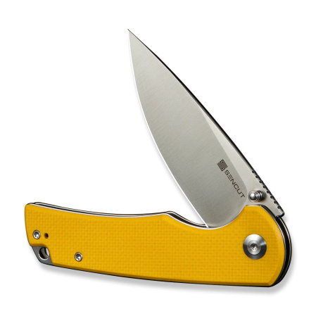 Sencut Praktisk Yellow G10, Satin 9Cr18MoV (S24019-2)