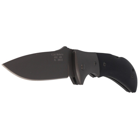 Nóż składany Herbertz Solingen Black G10, Titanium Cated (588112)