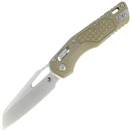 Nóż składany Microtech MSI S/E Ram-Lok Lawnman OD Green Frag G10, Stonewashed M390MK by Tony Marfione (210-10FRGTODLM)