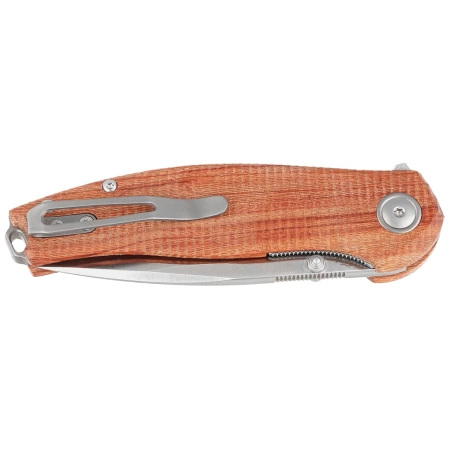 Viper Vale Pau Rose Wood, Satin MagnaCut by Jespera Voxnæs Knife (V6004PR)