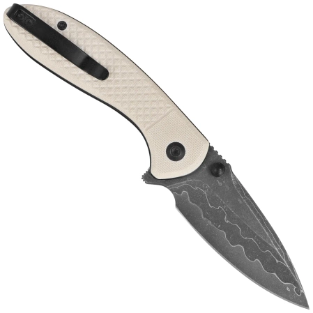 Civivi Faeger Knife Ivory G10, Damascus (C24031-DS1)