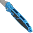 Microtech Socom Elite T/E Knife Blue Aluminum, Stonewashed M390 by Tony Marfione (161-10BL)