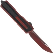 Nóż automatyczny OTF Microtech Scarab II Gen III S/E Weathered Crimson Aluminium, Weathered Crimson M390MK by Tony Marfione (1278-1WCN)