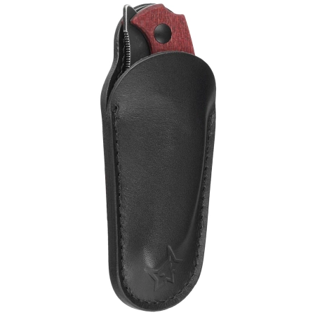 Nóż składany Fox Honos Plum Jute Micarta, Black Stonewashed BECUT by Bastinelli (FX-538 MP)