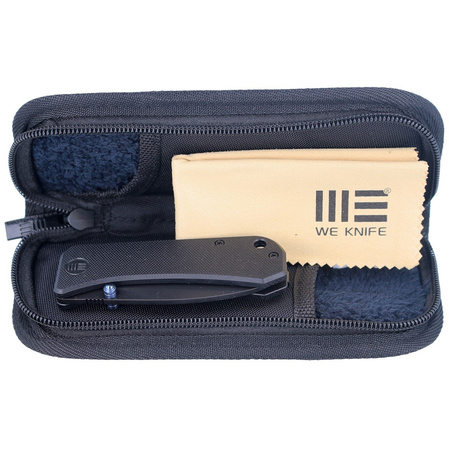 WE Knife Banter Black G10, Black Stonewashed CPM S35VN by Ben Petersan (2004B)